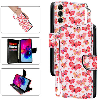 PARGO Flip Cover for Samsung Galaxy A35 5G(Red, Pack of: 1)