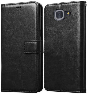 AKSP Flip Cover for Samsung Galaxy J7 MaxLeather Finish(Black, Magnetic Case, Pack of: 1)