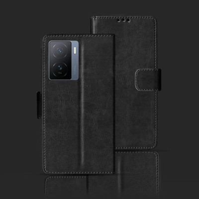 Kalua Mall Flip Cover for IQOO Z7S 5G(Black, Pack of: 1)