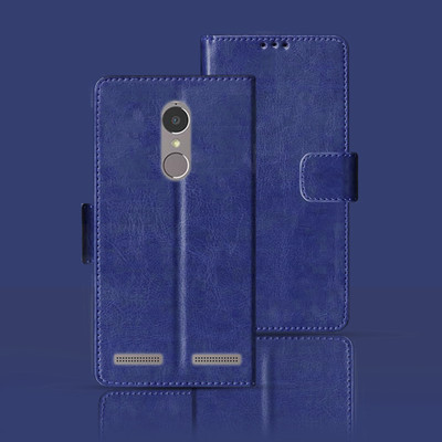 Kalua Mall Flip Cover for Lenovo K6 Power(Blue, Pack of: 1)