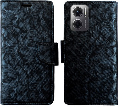 Realgo Flip Cover for Redmi 11 Prime 5G(Black, Pack of: 1)