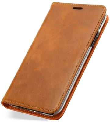 FIRSTPOINT Flip Cover for Vivo V30 Pro 5G(Brown, Grip Case, Pack of: 1)