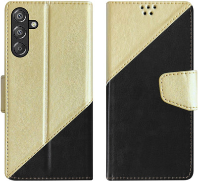 SBMS Flip Cover for Samsung Galaxy F15 5G / Samsung Galaxy M15 5G(Black, Shock Proof, Pack of: 1)