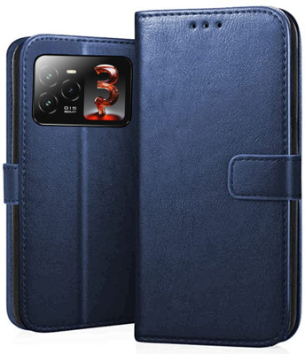 ClickAway Wallet Case Cover for Lava Agni 3 5G |High Premium Class Series Business Edition Flip Back Cover(Blue, Flexible, Pack of: 1)