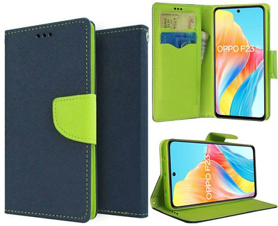 Carnage Flip Cover for OPPO F23 5G, OPPO A98 5G(Blue, Cases with Holder, Pack of: 1)