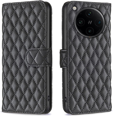 Perkie Flip Cover for OPPO Find X8 Pro 5G(Black, Dual Protection)