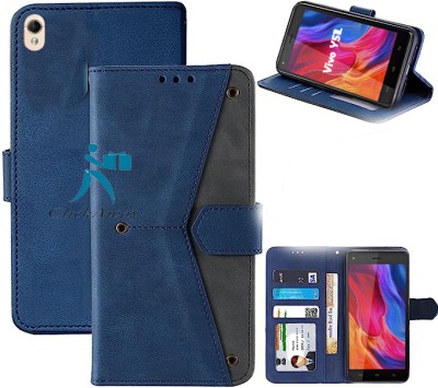 Urban Tech Flip Cover for VIVO Y51L(Blue, Grip Case, Pack of: 1)