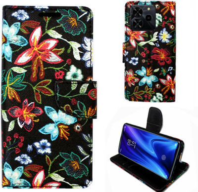 Shanno Enterprises Flip Cover for Lava Yuva 4(Black, Pack of: 1)