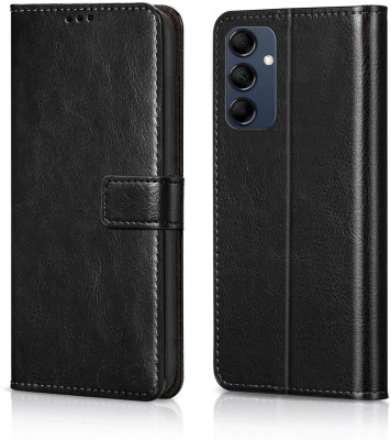 Cockcrow Flip Cover for Samsung Galaxy M14 5G(Black, Shock Proof, Pack of: 1)