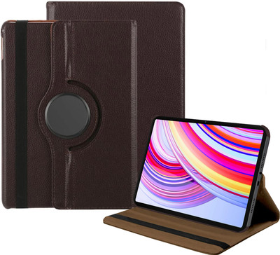 TGK Flip Cover for Redmi Pad Pro 5G 12.1 Inch Tablet(Brown, Dual Protection, Pack of: 1)