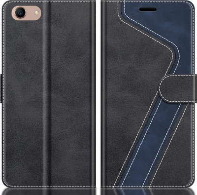 CYOR Flip Cover for Oppo A83(Black, Multicolor, Dual Protection, Pack of: 1)