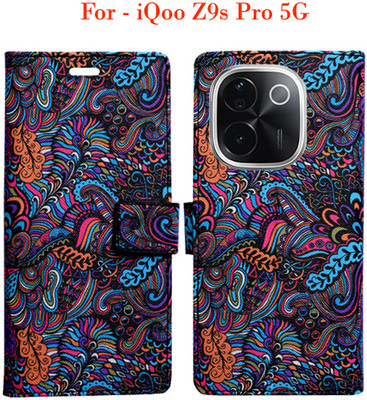 Toklot Flip Cover for iQoo Z9s Pro 5G(Multicolor)