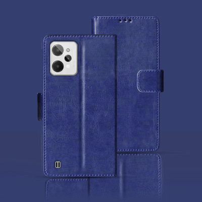 Kalua Mall Flip Cover for REALME C31(Blue, Pack of: 1)