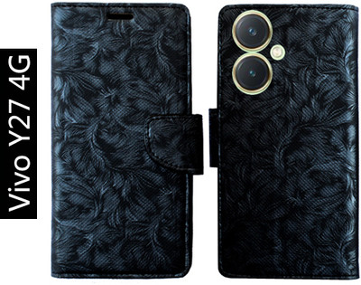 Toklot Flip Cover for Vivo Y27 4G(Black, Pack of: 1)