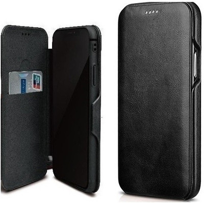 COVERLY Flip Cover for Xiaomi Mi 12(Black, Rugged Armor, Pack of: 1)