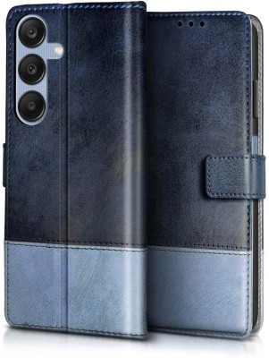 Fashionury Flip Cover for Samsung Galaxy A25 5G(Blue, Magnetic Case, Pack of: 1)