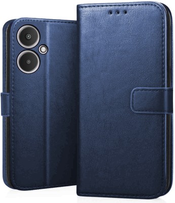 CEDO XPRO Flip Cover for Poco M6 5G(Blue, Dual Protection, Pack of: 1)