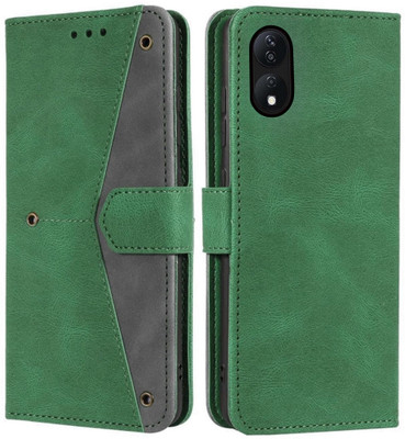 GoPerfect Flip Cover for Honor X7B 5G(Green, Grip Case, Pack of: 1)