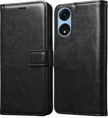Casotec Flip Cover for Oppo A1 Pro 5G(Black, Magnetic Case, Pack of: 1)