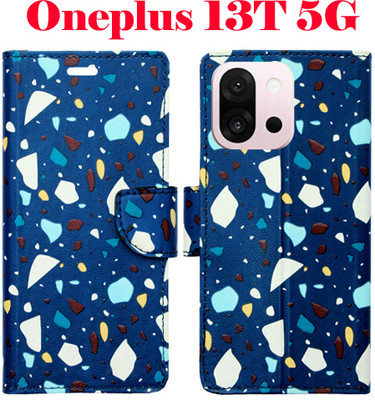 Mxkart Flip Cover for ONEPLUS 13T 5G(Blue, Pack of: 1)