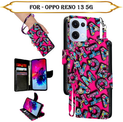 PARGO Flip Cover for OPPO Reno 13 5G(Multicolor, Pack of: 1)
