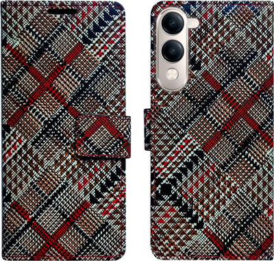 AD Enterprises Flip Cover for Vivo T4 Lite 5G/ Vivo Y19E 4G/ iQ-Z10 Lite(Multicolor, Magnetic Case, Pack of: 1)