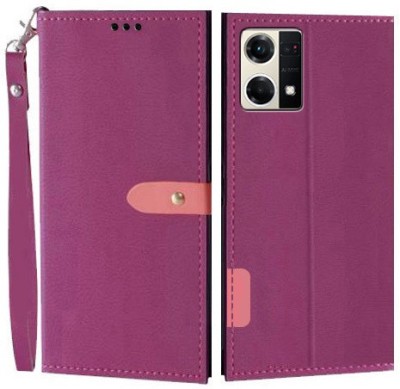 Wynhard Flip Cover for OPPO F21s Pro, OPPO F21 Pro(Pink, Grip Case, Pack of: 1)