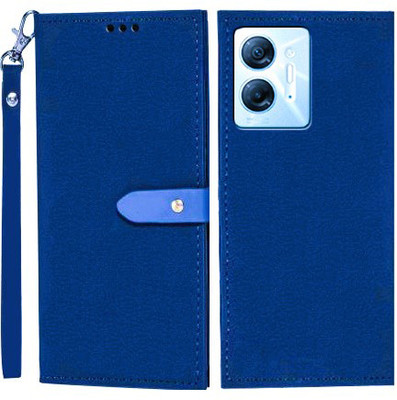 Wynhard Flip Cover for Infinix Hot 30 5G(Blue, Grip Case, Pack of: 1)