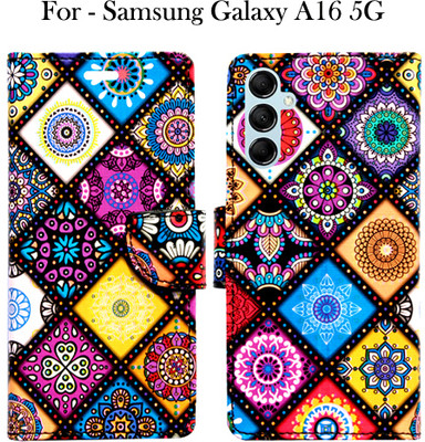 Toklot Flip Cover for Samsung Galaxy A16 5G(Purple, Pack of: 1)