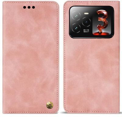 ClickAway Wallet Case Cover for Lava Agni 3 5G |High Premium Class Series Business Edition Flip Back Cover(Pink, Flexible, Pack of: 1)