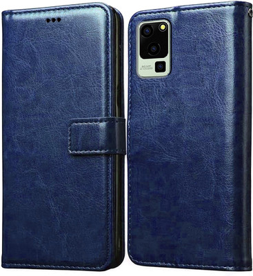 Casotec Flip Cover for Lava Blaze 5G(Blue, Pack of: 1)