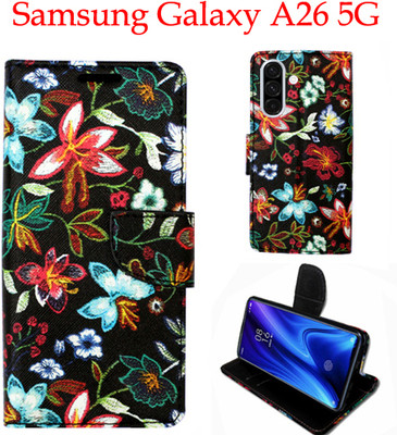 Toklot Flip Cover for Samsung Galaxy A26 5G(Black, Pack of: 1)