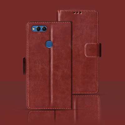 Kalua Mall Flip Cover for Honor 7X(Maroon, Pack of: 1)