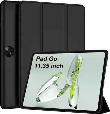TGK Flip Cover for OnePlus Pad Go 11.35 Inch(Black, Dual Protection, Pack of: 1)