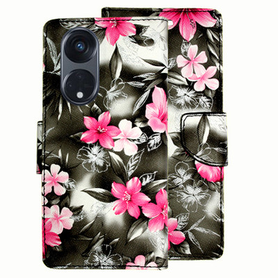 Toklot Flip Cover for Oppo A1 Pro(Black, Pack of: 1)
