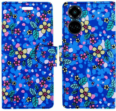 Realgo Flip Cover for Tecno Camon 19(Blue, Pack of: 1)