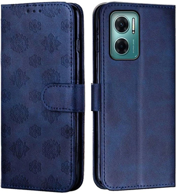 Ascensify Flip Cover for Redmi 11 Prime 5G(Blue, Cases with Holder, Pack of: 1)