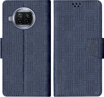 SBMS Flip Cover for Mi 10i 5G(Blue, Shock Proof, Pack of: 1)