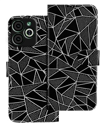 Flipkart SmartBuy Flip Cover for Infinix HOT 40i(Black, Dual Protection, Pack of: 1)