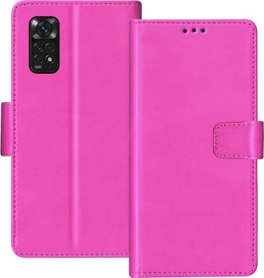 GoPerfect Flip Cover for Xiaomi Redmi Note 11s(Pink, Dual Protection, Pack of: 1)