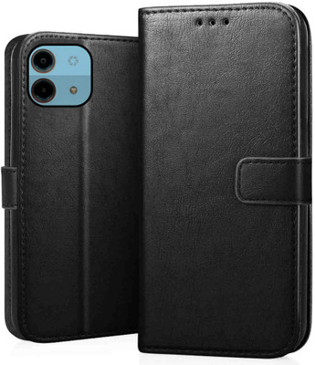 GoPerfect Flip Cover for Ai Plus Nova 5G(Black, Shock Proof, Pack of: 1)