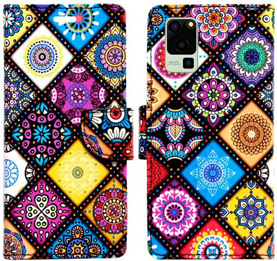 Realgo Flip Cover for Lava Blaze 5G(Purple, Pack of: 1)