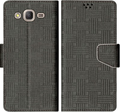 korumacase Flip Cover for Samsung Galaxy On5, Samsung Galaxy On5 Pro(Black, Shock Proof, Pack of: 1)