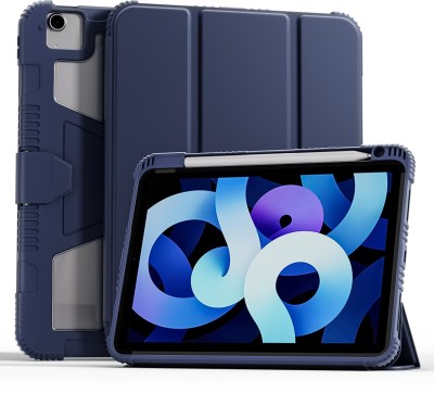 SwooK Flip Cover for Apple iPad Pro 11 inch(Blue, Rugged Armor, Pack of: 1)