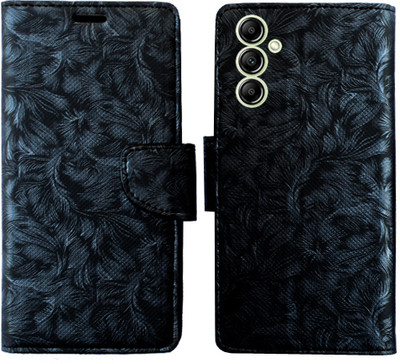 Toklot Flip Cover for Samsung Galaxy F15 5G(Black, Pack of: 1)