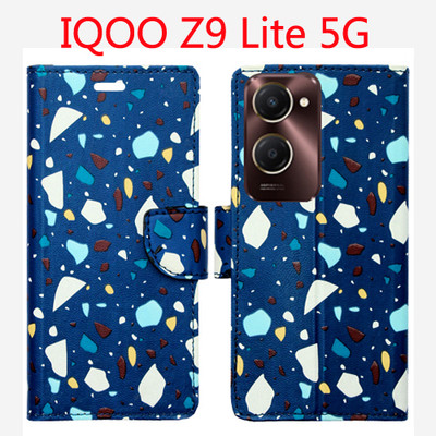 Toklot Flip Cover for IQOO Z9 Lite 5G(Blue, Pack of: 1)