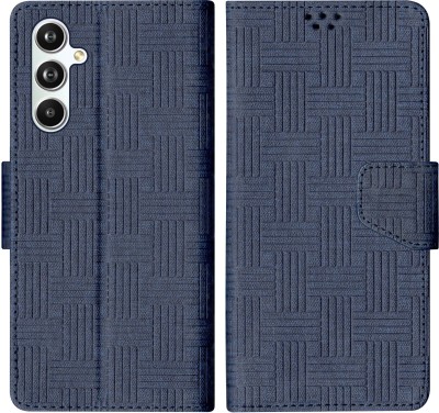 korumacase Flip Cover for SAMSUNG Galaxy M34 5G, Samsung M34 5G(Blue, Pack of: 1)
