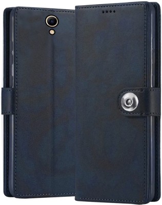 Gaffar Wale Flip Cover for Micromax Bharat 3(Blue, Dual Protection, Pack of: 1)