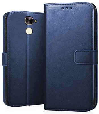 MobileMantra Flip Cover for Leeco Letv Le2s | Leather Finish | Inside TPU with Card Pockets | Back Cover |(Blue, Shock Proof, Pack of: 1)