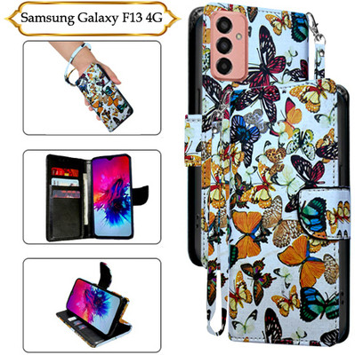 PARGO Flip Cover for Samsung Galaxy F13 4G(White, Pack of: 1)